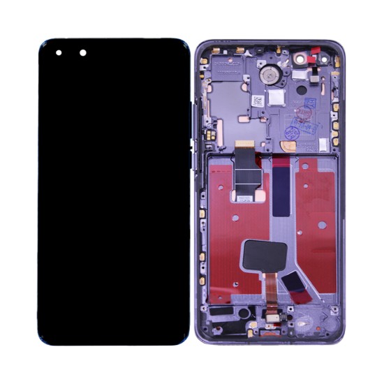 Touch+Display+Frame Huawei P40 Pro Service Pack Blue Touch+Display+Frame Huawei P40 Pro Service Pack Blue
